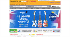 Desktop Screenshot of chamberlainmusic-education.co.uk